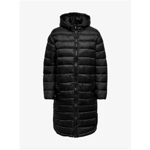 Black Quilted Coat ONLY Melody - Women