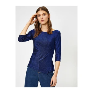 Koton Blouse - Blue - Regular fit