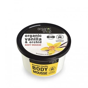 Organic Shop Organic Vanilla & Orchid tělová pěna s vanilkou 250 ml