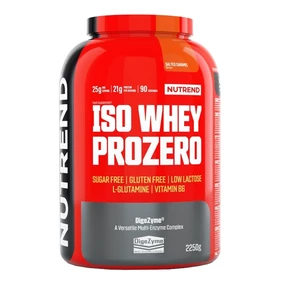 Nutrend ISO Whey ProZero 2250 g variant: slaný karamel