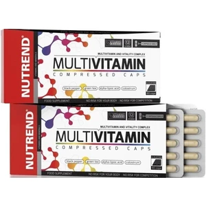 Nutrend Multivitamín Compressed Caps 60 kapsúl