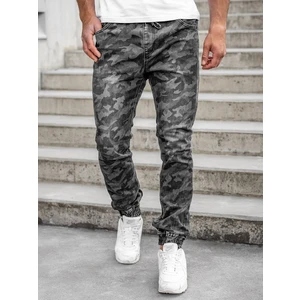 Pantaloni army joggers negri bărbați Bolf RB9489DT