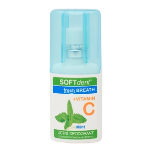 SOFTdent Fresh Mint ústna voda pre dlhotrvajúci svieži dych 20 ml