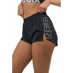 Nebbia FIT Activewear Smart Pocket Shorts Black L Fitness Hose