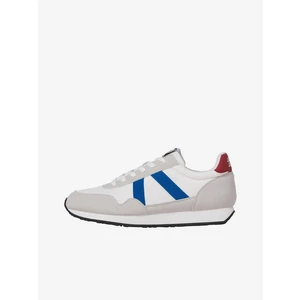 Light Grey Men's Suede Sneakers - Men