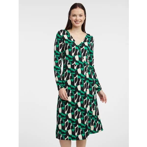 Orsay Green Ladies Patterned Dress - Women