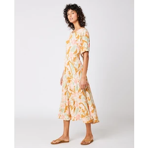 šaty Rip Curl ALWAYS SUMMER MIDI Gold