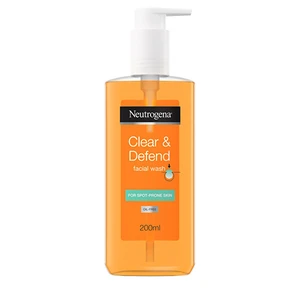 Neutrogena Čistiaci gél Clear & Defend (Facial Wash) 200 ml