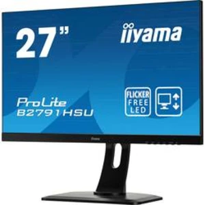 27" LCD iiyama B2791HSU-B1 - 1ms,300cd/m2,1000:1,FHD,VGA,DP,HDMI,USB,repro,pivot,výš.nastav.,černý