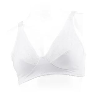 Canpol babies Nursing Bra with Flaps White kojicí podprsenka velikost 75C 1 ks