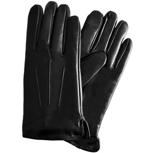 Semiline Woman's Women Leather Antibacterial Gloves P8207