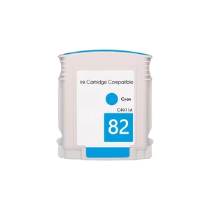 HP 82 C4911A azúrová (cyan) kompatibilná cartridge