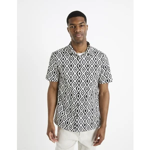 Celio Patterned Shirt Daprinta - Men