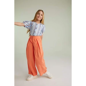 DEFACTO Girl Wide Leg Modal Trousers