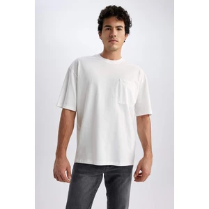 DEFACTO Oversize Fit Crew Neck T-Shirt