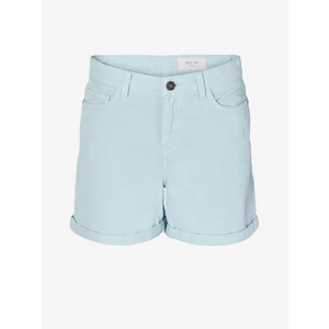 Light blue denim shorts Noisy May Smiley - Women