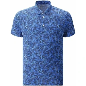 Chervo Mens Anyone Polo Blue Pattern 58