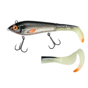 Abu garcia wobler svartzonker mchybrid glow shad - 20 cm