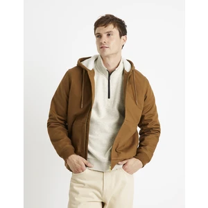 Celio Zippered Jacket Cuhoodie - Men