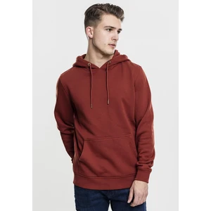 Basic Sweat Hoody rezavá