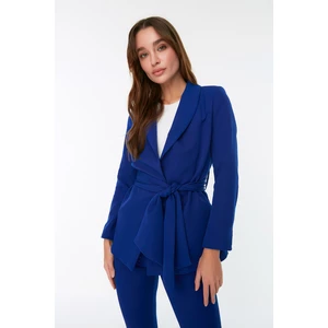 Trendyol Indigo Tie Jacket