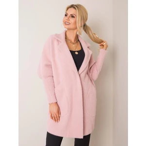 Pink Nora alpaca coat