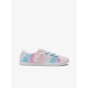 Pink-Blue Women's Sneakers Roxy Bayshore - Women