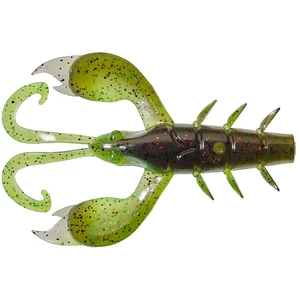 Gunki gumová nástraha nymfa magic craw watermelon chartreuse - 8 cm 7,9 g