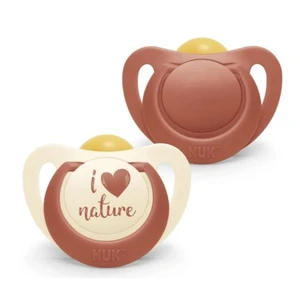 NUK Nature 6-18m dudlík 2 ks