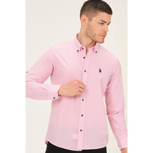 G776 DEWBERRY MEN'S SHIRT-PINK