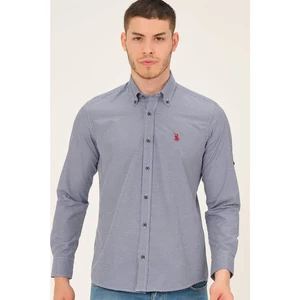 G776 DEWBERRY MEN'S SHIRT-NAVY BLUE