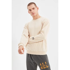 Trendyol Stone Men Regular Fit Sweatshirt