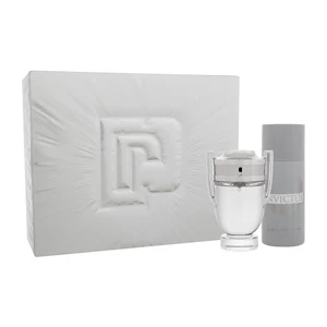 Paco Rabanne Invictus darčeková kazeta toaletná voda 100 ml + deosprej 150 ml pre mužov