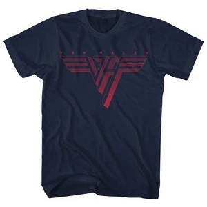 Van Halen Tričko Classic Red Logo Červená XL