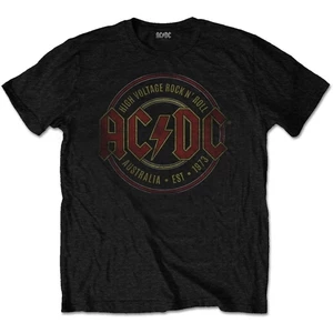 AC/DC Koszulka Est. 1977 Czarny 2XL