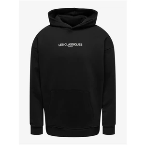 Black Mens Hoodie ONLY & SONS Les - Men