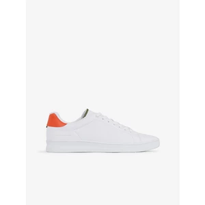 White Mens Leather SneakersTommy Hilfiger - Men