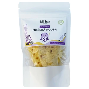 kii-baa® organic Natural Sponge Wash přírodní mořská mycí houba pro miminka 8-10 cm 1 ks