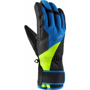 Viking Santo Gloves Black/Blue/Yellow 9 Síkesztyű