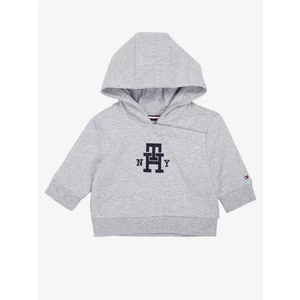 Gray kids sweatshirt Tommy Hilfiger - Girls