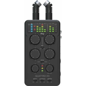 IK Multimedia iRig PRO Quattro I/O Deluxe