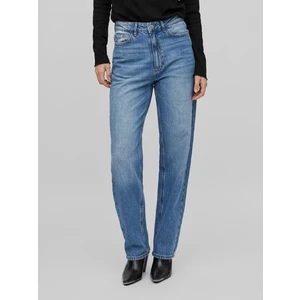 Blue Women Straight Fit Jeans VILA Kelly - Women