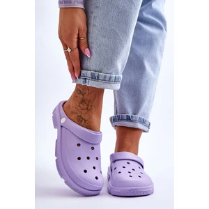 Women's Rubber Crocs purple Rabios