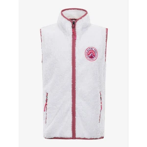 White children's vest ALPINE PRO OKARO