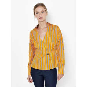 Yellow Striped Blouse CAMAIEU - Women