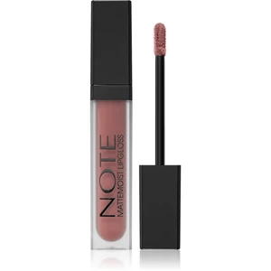 Note Cosmetique Mattemoist Lip Gloss lesk na pery s krémovou textúrou 401 Matnude 6 ml