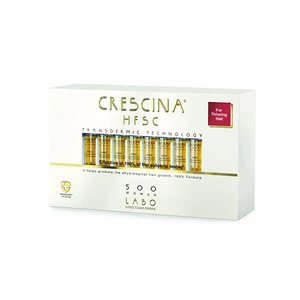 Crescina Transdermic 500 Re-Growth starostlivosť pre podporu rastu vlasov pre ženy 20x3,5 ml