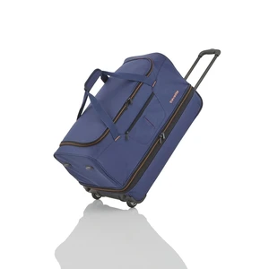 Travelite Basics Wheeled duffle L Navy/orange