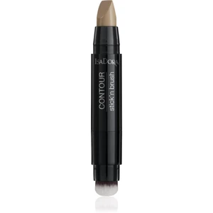 IsaDora Stick'n Brush Controur konturovací tyčinka se štětečkem odstín 32 Beige Neutral