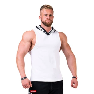 Nebbia No Excuses Tank Top Hoodie Weiß M